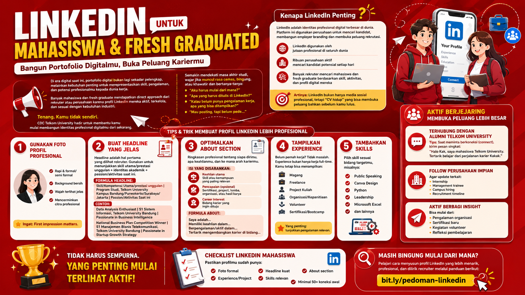 LINKEDIN UNTUK MAHASISWA DAN FRESH GRADUATED