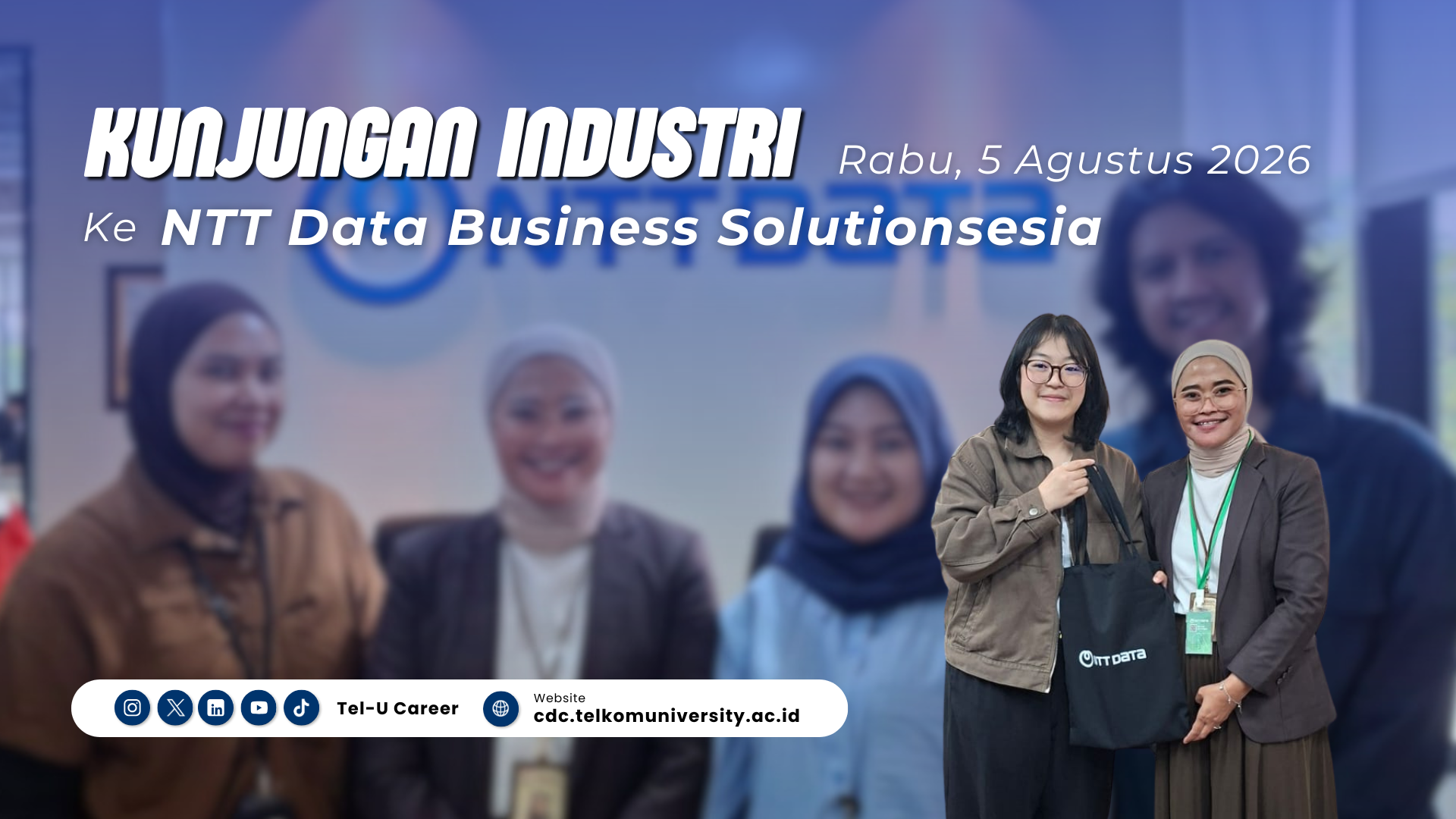 Industry Visit ke NTT Data Business Solutions