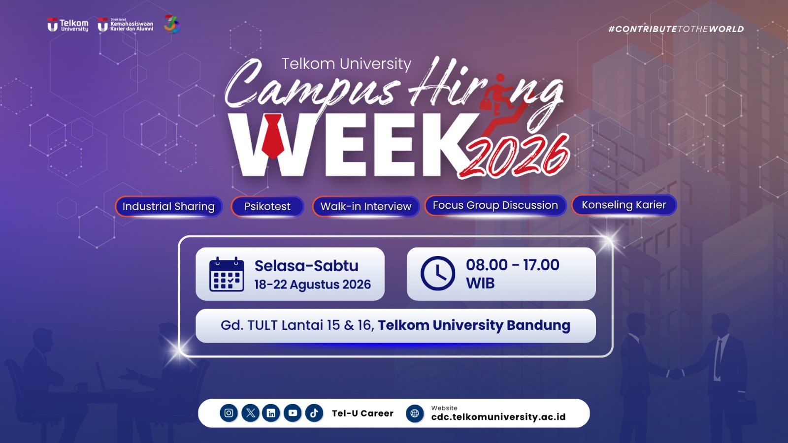 Campus Hiring Week 2026 Siap Digelar, Buka Peluang Karier bagi Fresh Graduate dan Alumni