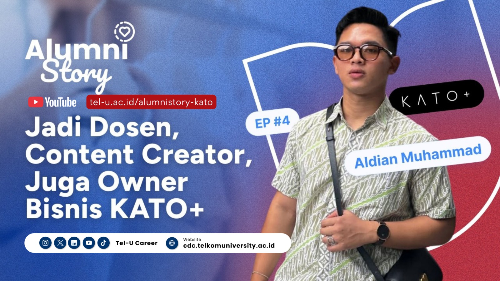 Alumni Story: Jadi Dosen, Content Creator, Juga Owner Bisnis KATO+