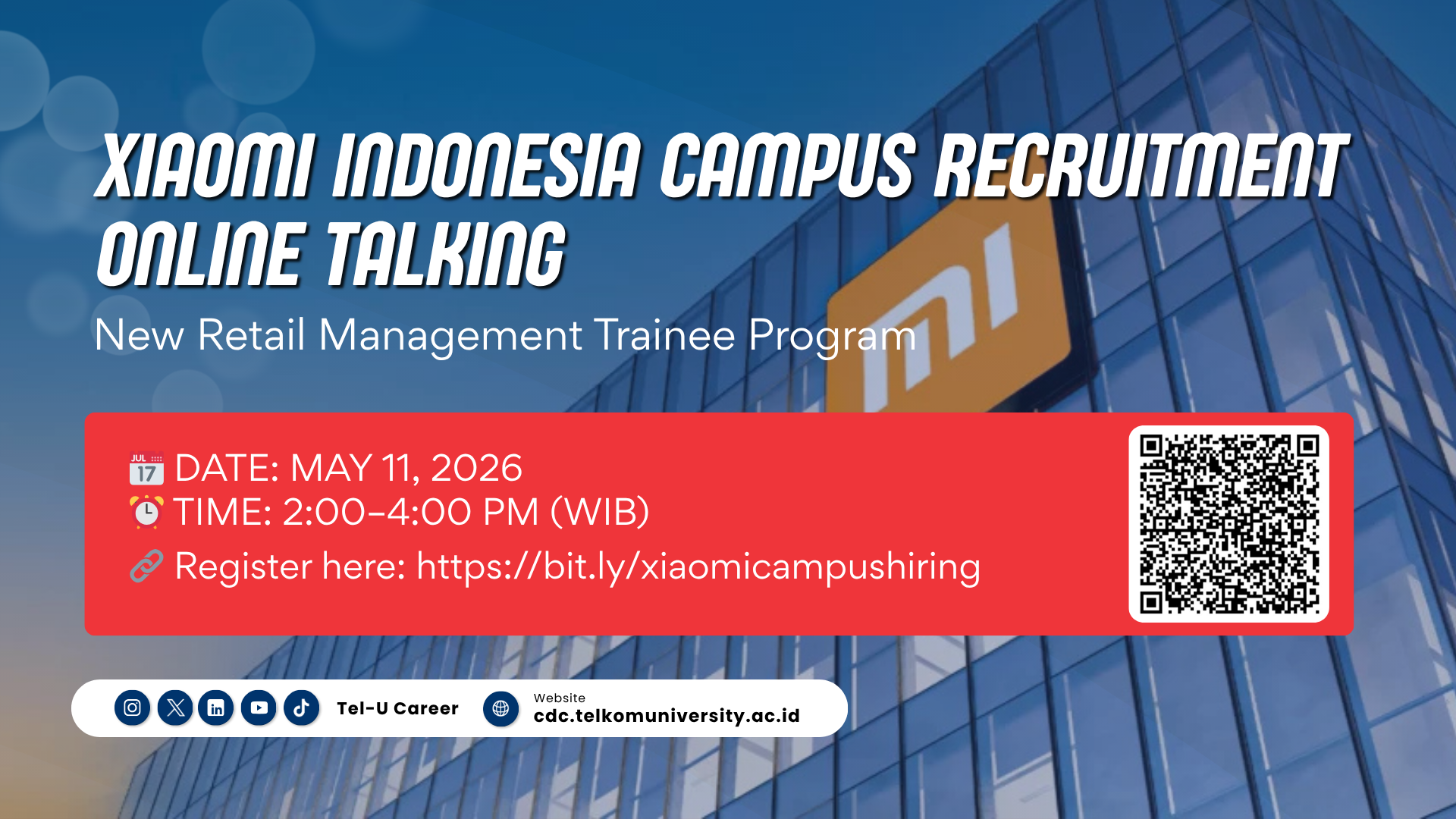 Xiaomi Indonesia Campus Recruitment Online Talking